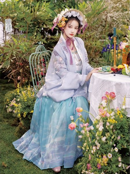 File:【花园下午茶复刻】原创明制新款汉服对穿交圆领半袖上衣女装-淘宝网 主图 001.jpg