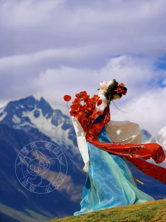 琴挑南北朝【虞美人】隋唐制齐胸大袖襦破裙春款高饱和-淘宝网 主图 001.jpg