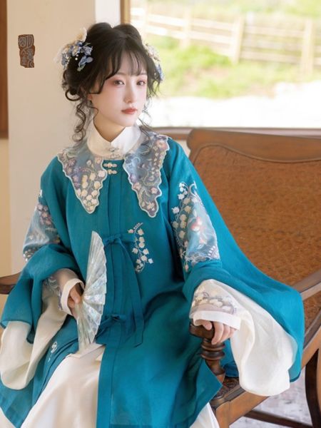 File:【花园下午茶复刻】原创明制新款汉服对穿交圆领半袖上衣女装-淘宝网 主图 004.jpg