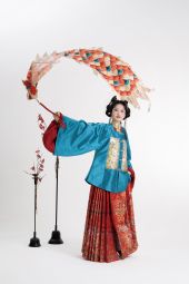 桑谣记【花花龙】龙年限定 明制新年款汉服 妆花方领半袖龙年马面-淘宝网 主图 003.jpg