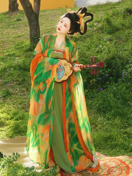 File:【佳期阁】【果缤纷】唐风齐胸衫裙汉服五代风格大袖衫春夏-淘宝网 主图 002.jpg