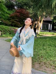 【现 预】吉元裳织- 四合云纹春日来信对交穿湖山洗明制汉服天丝-淘宝网 主图 002.jpg