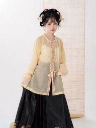 风间林【丛荷摇光】原创明制汉服仿妆花织金马面裙圆领对襟眉子短-淘宝网 主图 005.jpg
