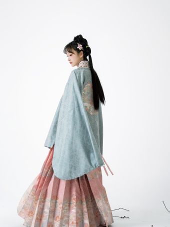 桑谣记【姑苏一梦】明制汉服圆领大襟补服 妆花马面裙 2023秋新款-淘宝网 主图 001.jpg