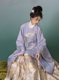 风间林【镜花水月】明制汉服仿妆花织圆领大襟短袄-淘宝网 主图 001.jpg