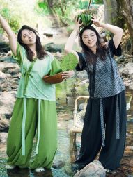 【佳期阁】【悠悠然】唐制半臂灯笼裤春夏秋季复原日常汉服改良-淘宝网 主图 001.jpg