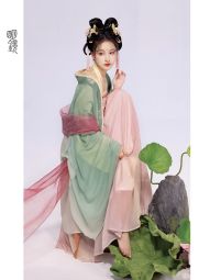 明镜华服【唐宫春晓】原创唐制梦华录汉服女夏薄款齐胸裙大袖衫-淘宝网 主图 001.jpg