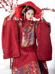风间林【凤翥鸾翔】新年战袍明制汉服婚服织金妆花长袄马面裙-淘宝网 主图 005.jpg