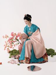 半生罗裳 柿柿如意 汉服女明制晚明绣花比甲原创正品春夏新品-淘宝网 主图 002.jpg