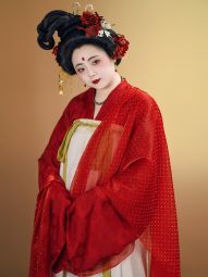 【佳期阁】【素心】晚唐风格齐胸衫裙披衫红白蓝经典春秋款汉服-淘宝网 主图 004.jpg