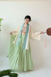 桑謠記【三條】現貨 仿黃昇天絲短衫人棉百迭裙收省宋抹漢服女-淘寶網 詳情 025.jpg